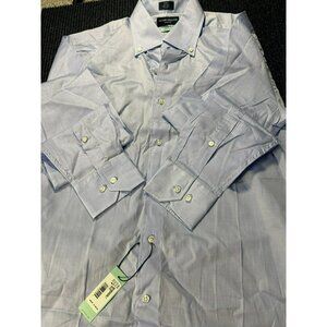 Peter Millar Men's Medium Blue Summer Soft Twill Button-Down Shirt  NWT $248
